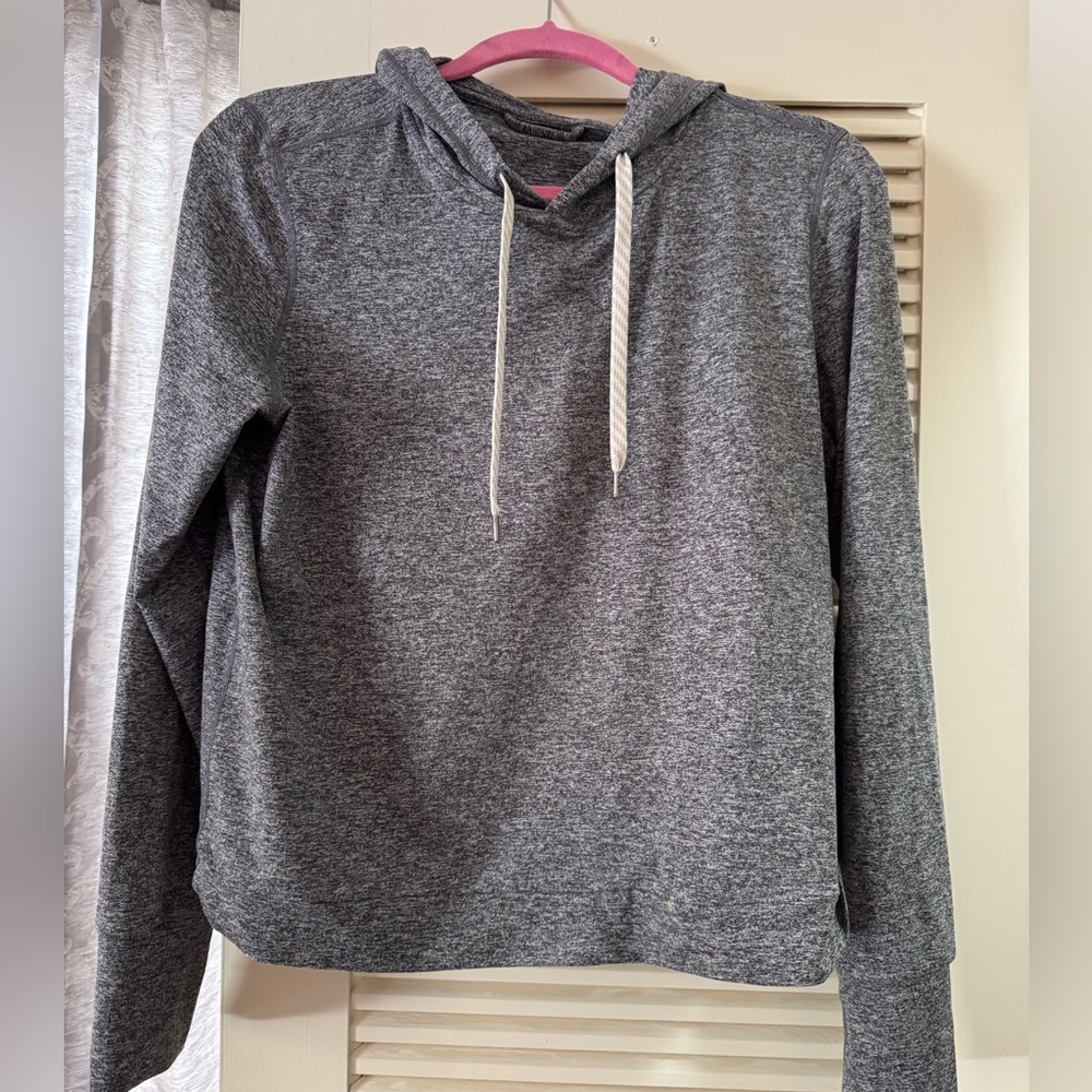 Charcoal heather Halo essential hoodie